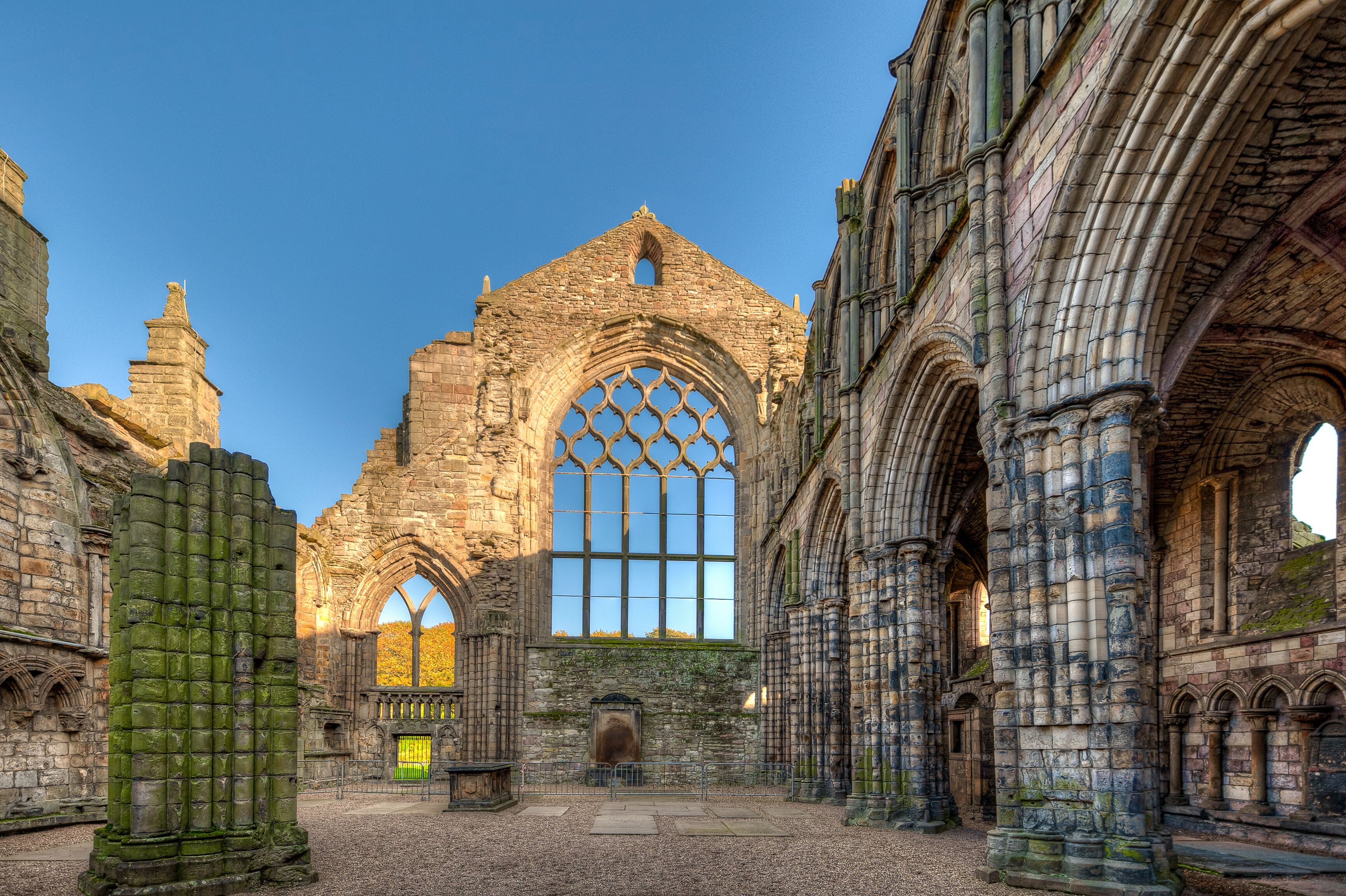 Palace of Holyrood House - The attractive city of Edinburgh - Scotland - United Kingdom