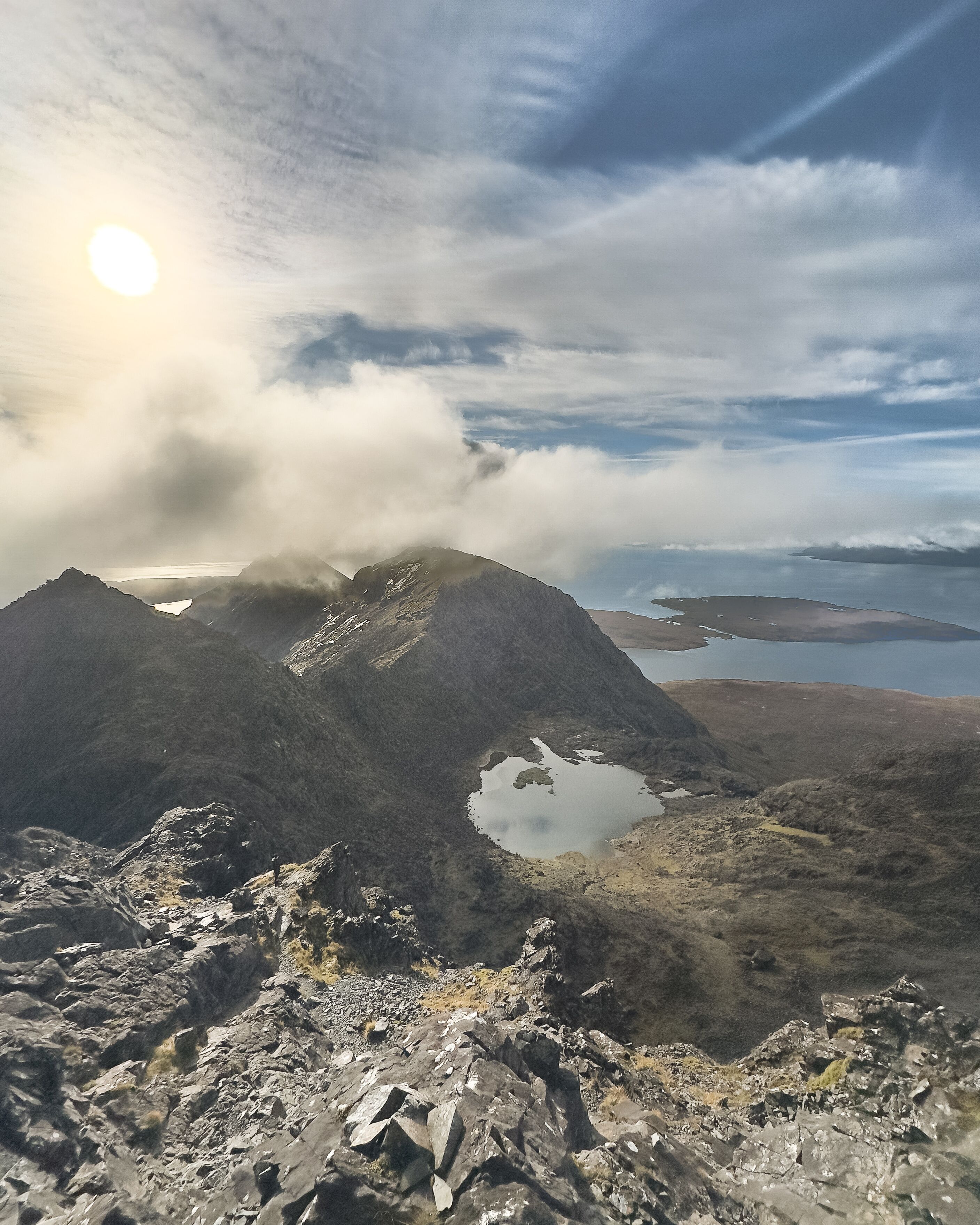 On route to Sgurr Alasdair