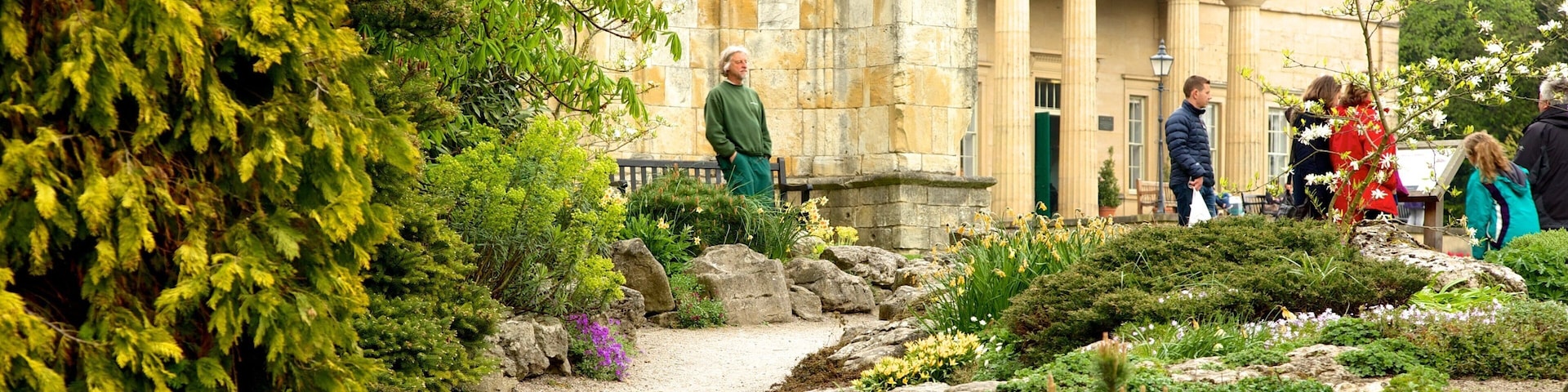 York showing heritage architecture and a park