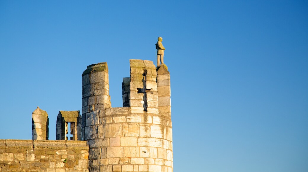 York City Walls which includes heritage architecture