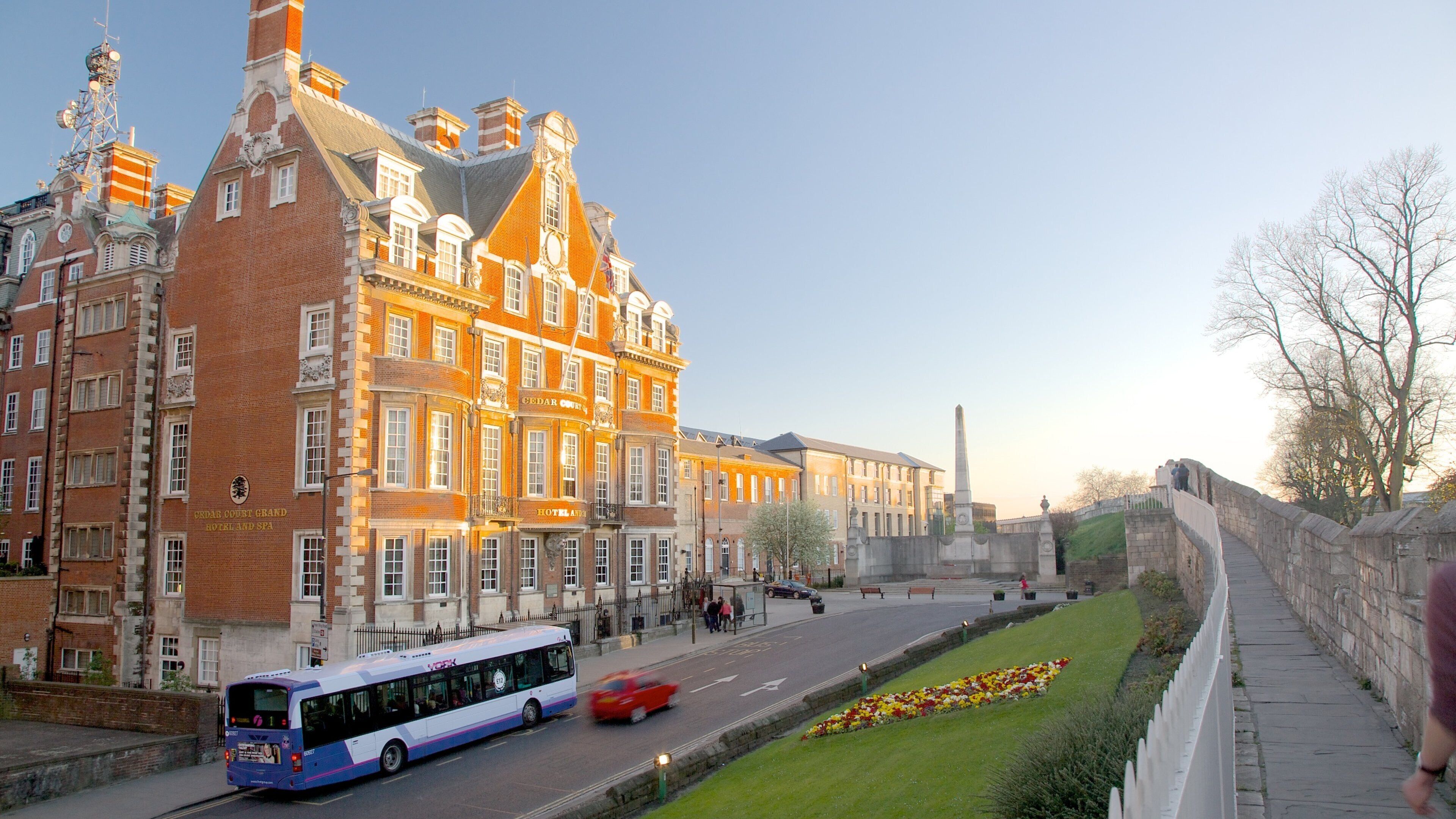 York which includes heritage architecture and street scenes