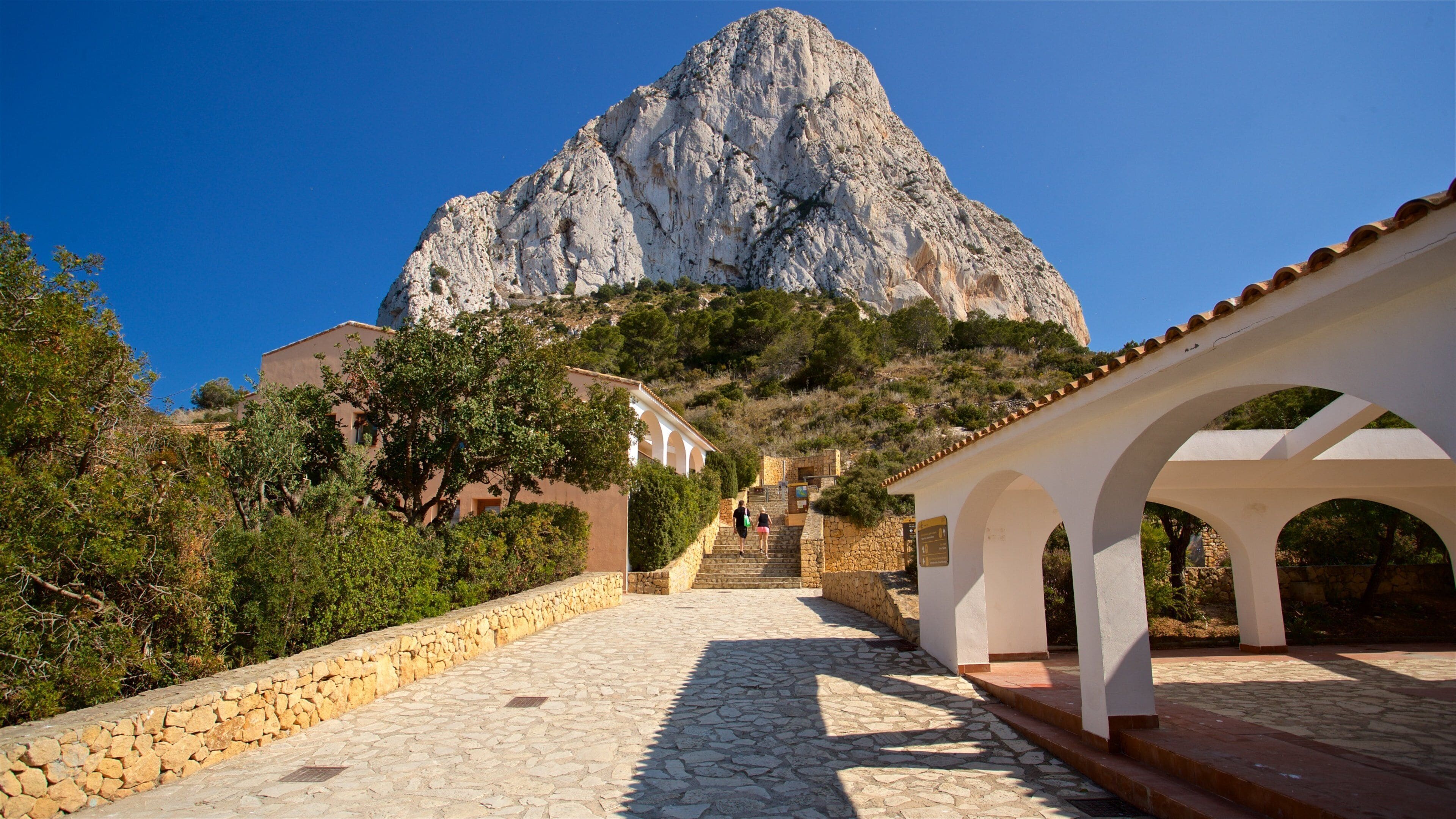 Natural Park of Penyal d\'Ifac which includes mountains