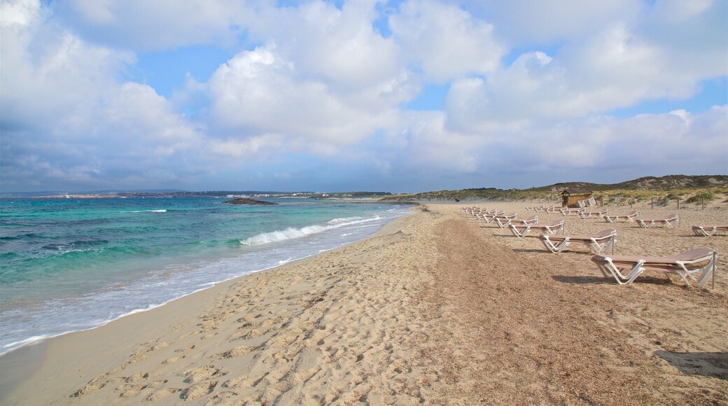 Llevant Beach featuring a beach and general coastal views