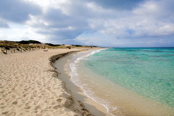 Llevant Beach featuring general coastal views and a sandy beach