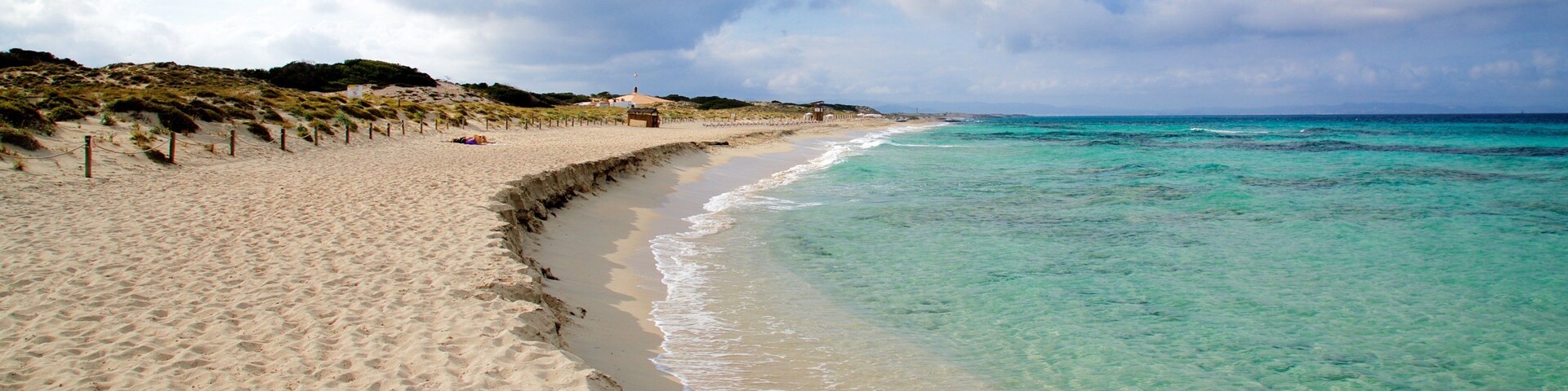 Llevant Beach featuring general coastal views and a sandy beach