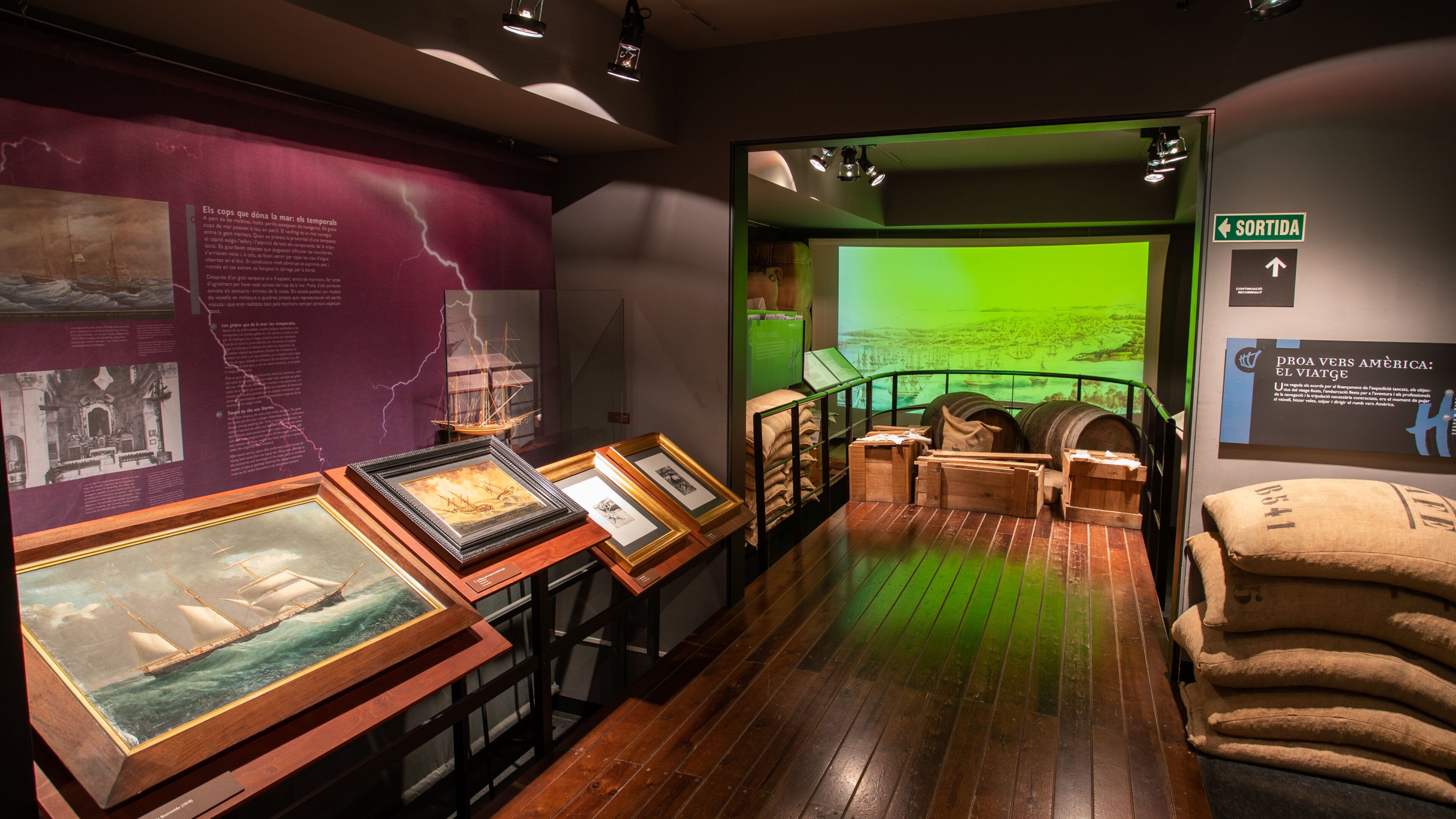 Maritime Museum which includes interior views