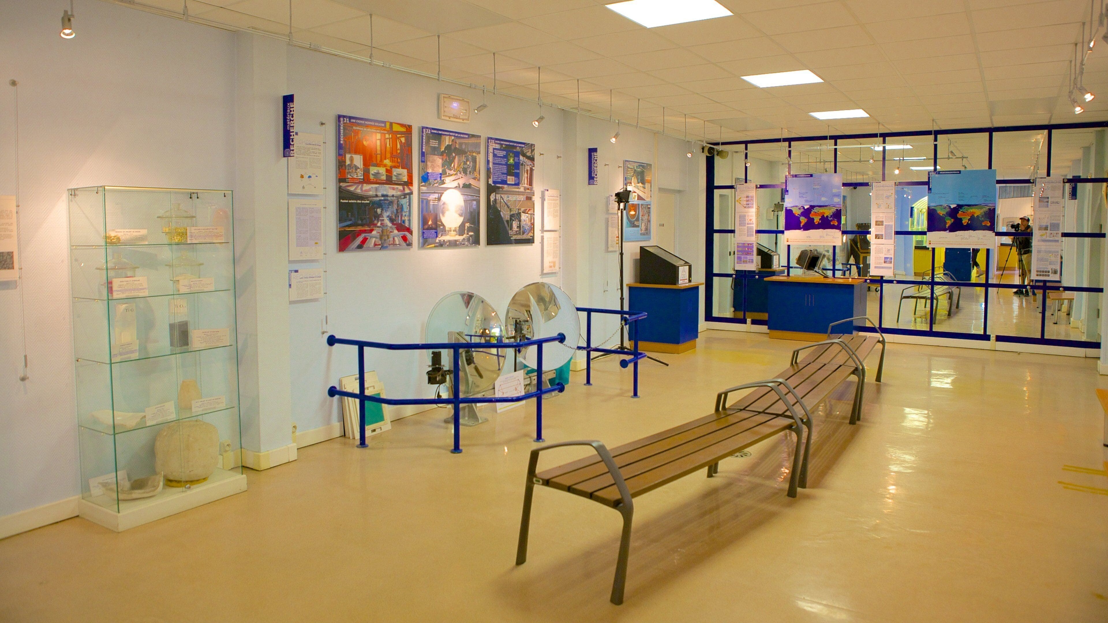 Font-Romeu-Odeillo-Via featuring interior views