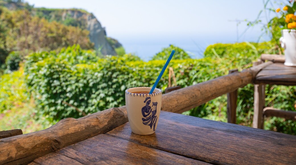 Nitrodi Hot Springs which includes drinks or beverages