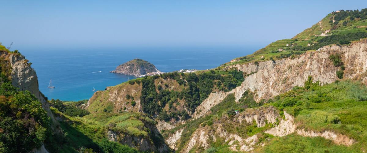 Nitrodi Hot Springs featuring general coastal views, rugged coastline and landscape views