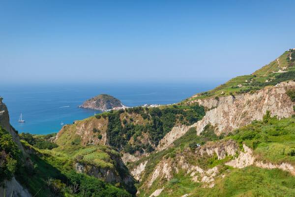 Nitrodi Hot Springs featuring general coastal views, rugged coastline and landscape views