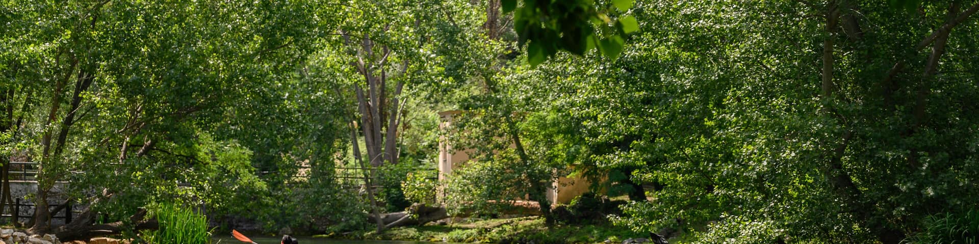 Parco del Grassano, San Salvatore Telesino, Benevento, Italy
This park is surrounded by big trees and a natural water source rich of sulfur which is good for the skin. This place is idea for kayak