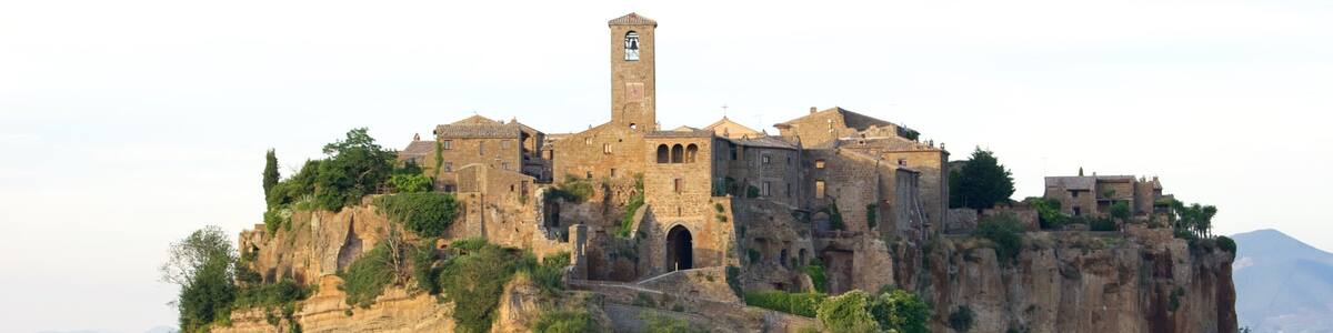 Bagnoregio featuring a castle