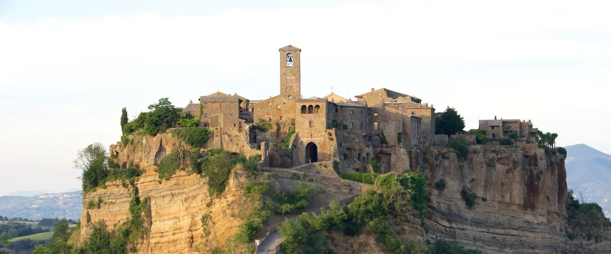 Bagnoregio featuring a castle