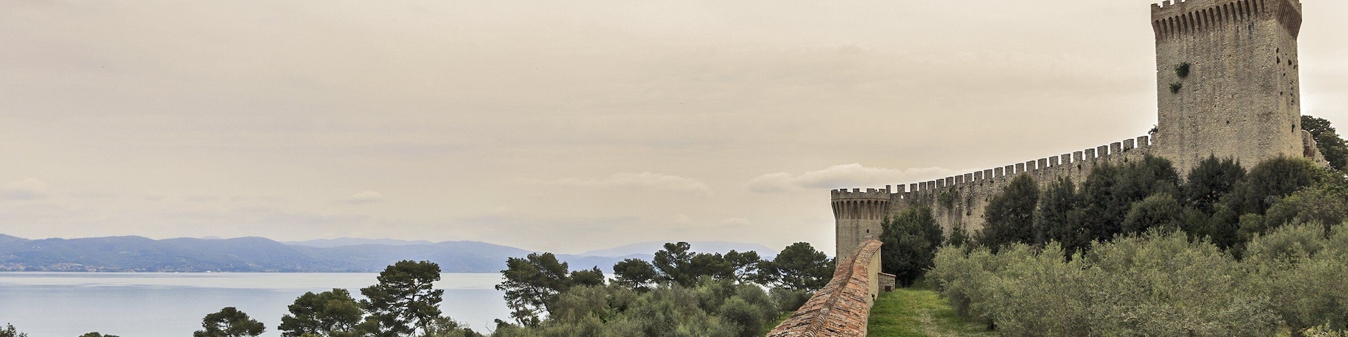 Fortress of the Lion in Castiglione del Lago, Umbria, Italy