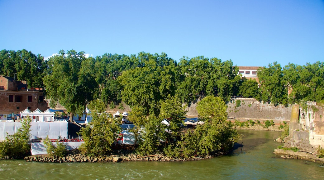 Lazio som viser en flod eller et vandløb