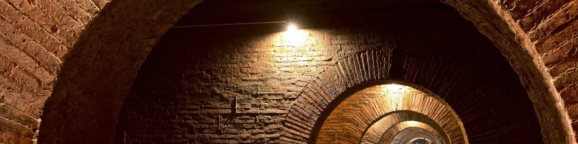 Roman Tanks showing interior views and heritage elements