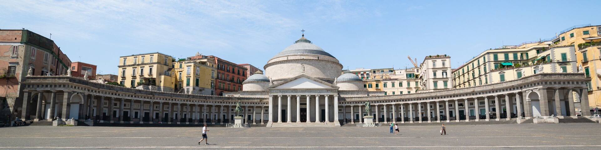 Pontificia Reale Basilica di San Giacomo degli Spagnoli showing a church or cathedral, heritage architecture and a square or plaza