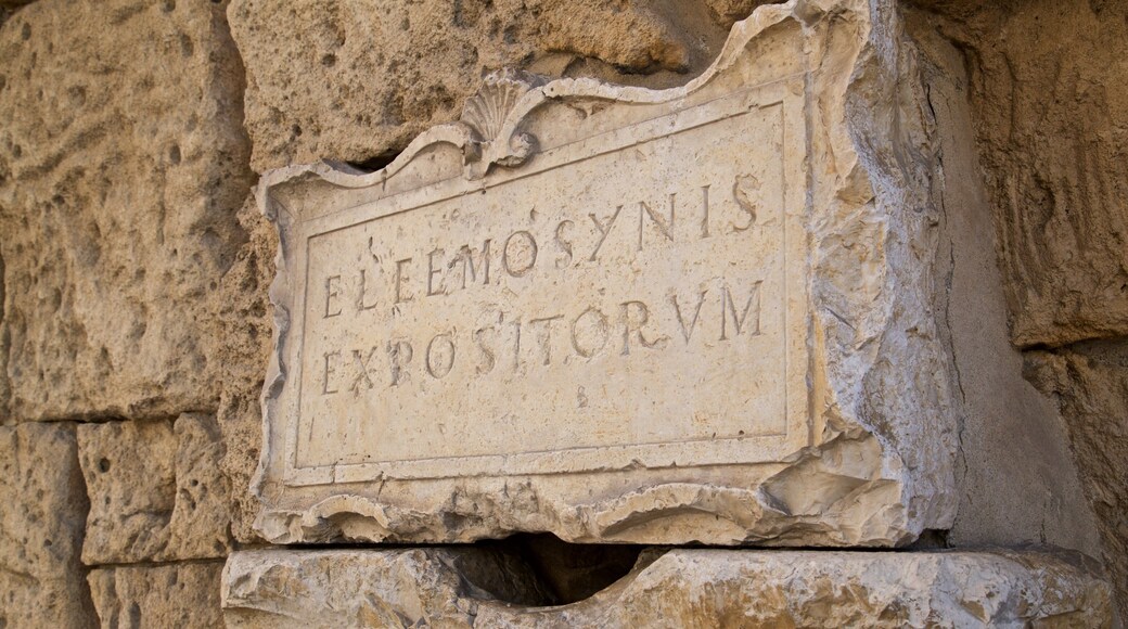 Arco di Augusto mostrando elementos de patrimĂŽnio