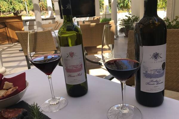 Oh boy, these top red wines were amazing and the food pairing was fabulous! Their Private Reserve was excellent!