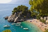 Beach at Brela, Croatia