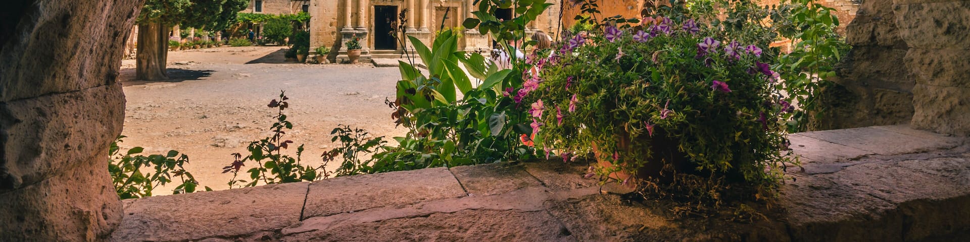 The Arkadi Monastery (in Greek Moní Arkadíou) is an Eastern Orthodox monastery, situated near Rethymno, is one of the most historic monasteries on Crete.