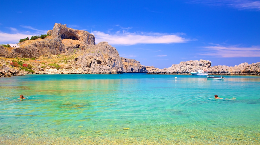 LĂndos caracterizando paisagens litorĂąneas
