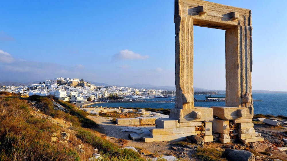 Portara, Naxos island, Greece