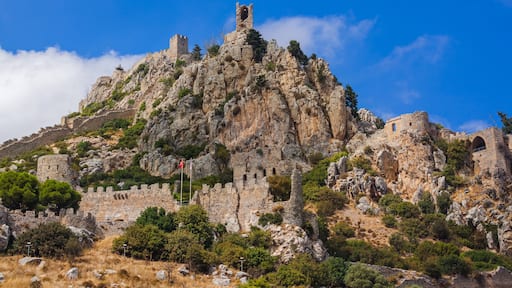 Historical Saint Hilarion Castle in Kyrenia region - Northern Cyprus
