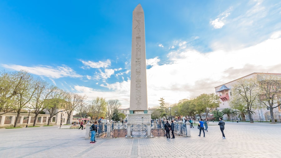 Obelisk of Theodosius or Egyptian Obelisk in Istanbul