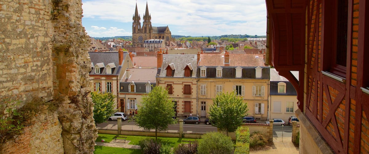 Maison Mantin montrant ville