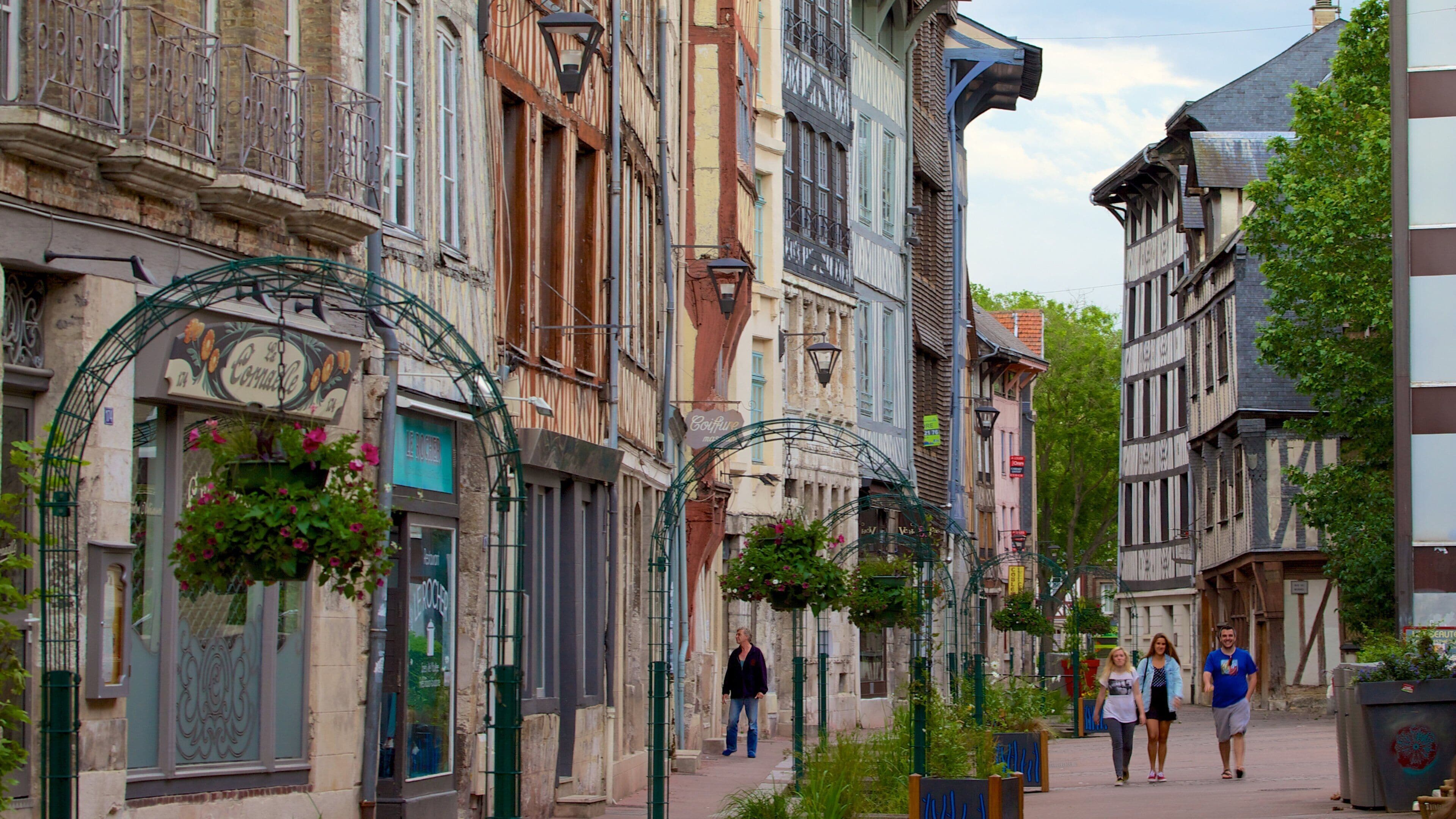 Rouen which includes a city