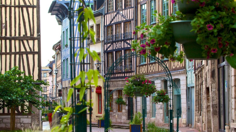 Ruán que incluye una ciudad