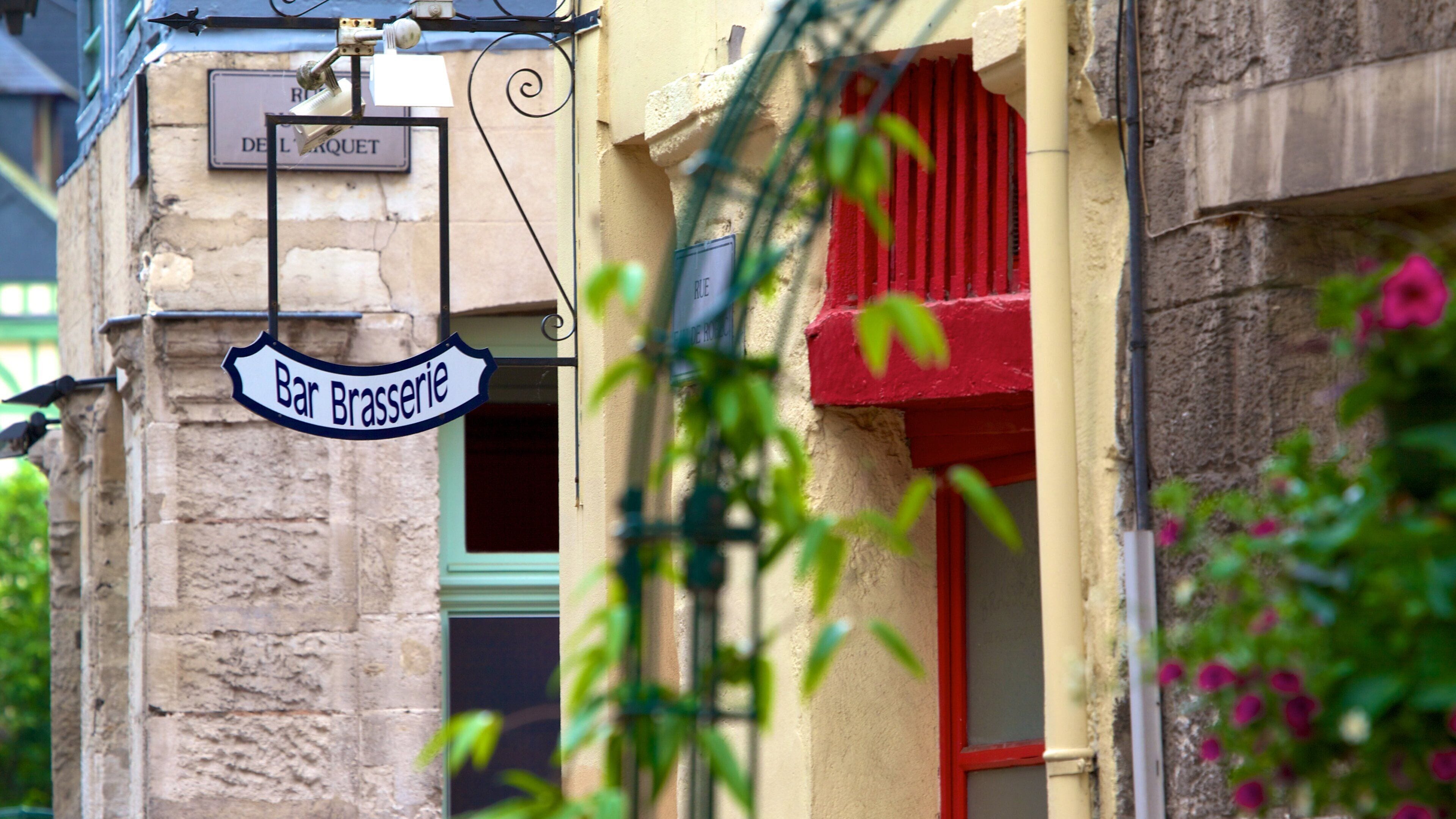 Rouen showing signage