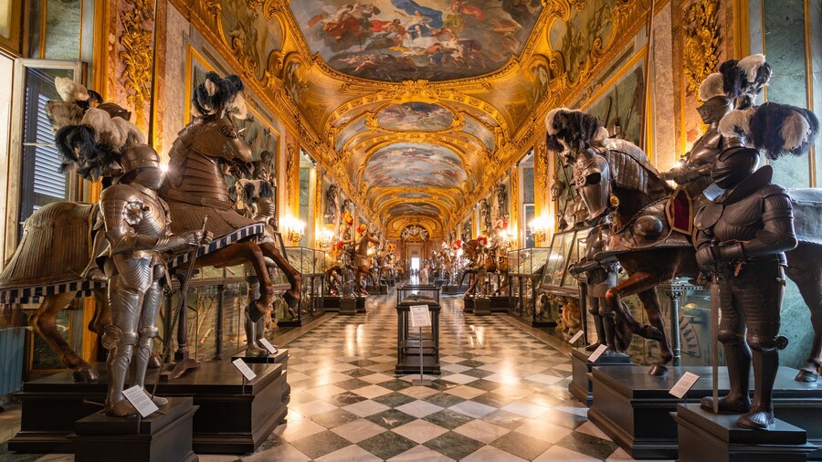 Armeria Reale which includes heritage elements and interior views