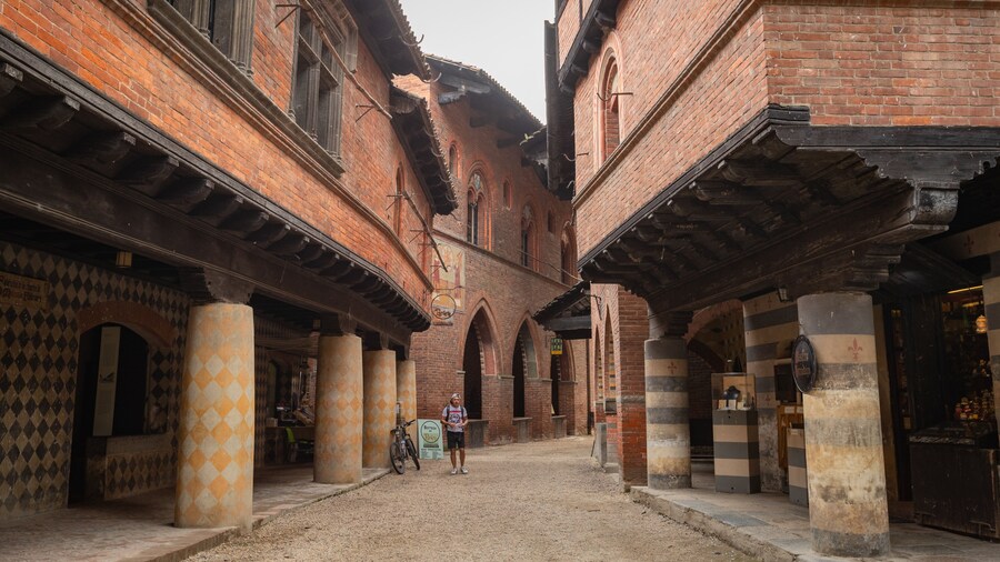 Medieval Village which includes heritage elements