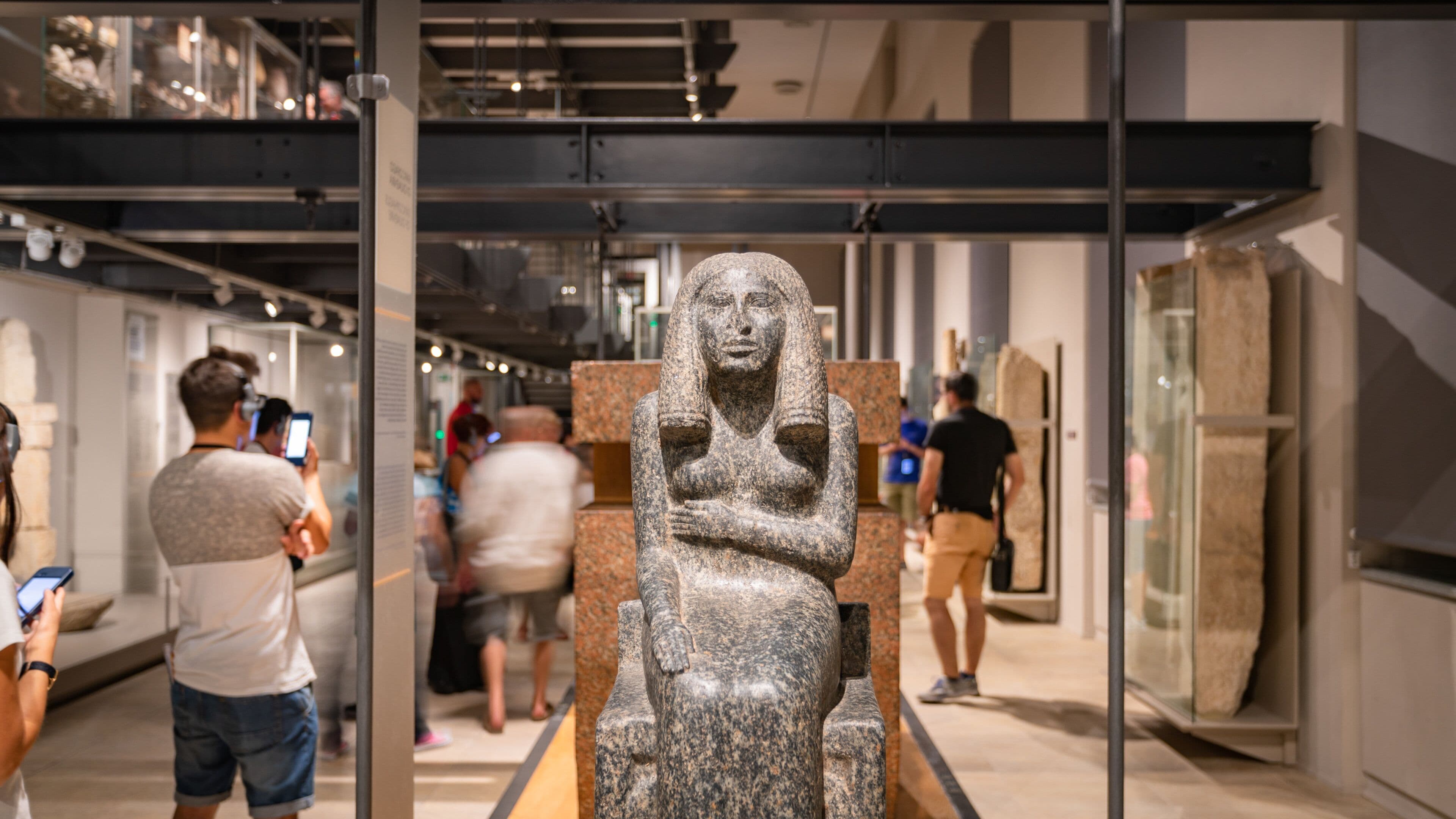 Egyptian Museum Torino showing heritage elements and interior views