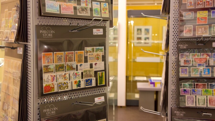 Vaduz featuring interior views