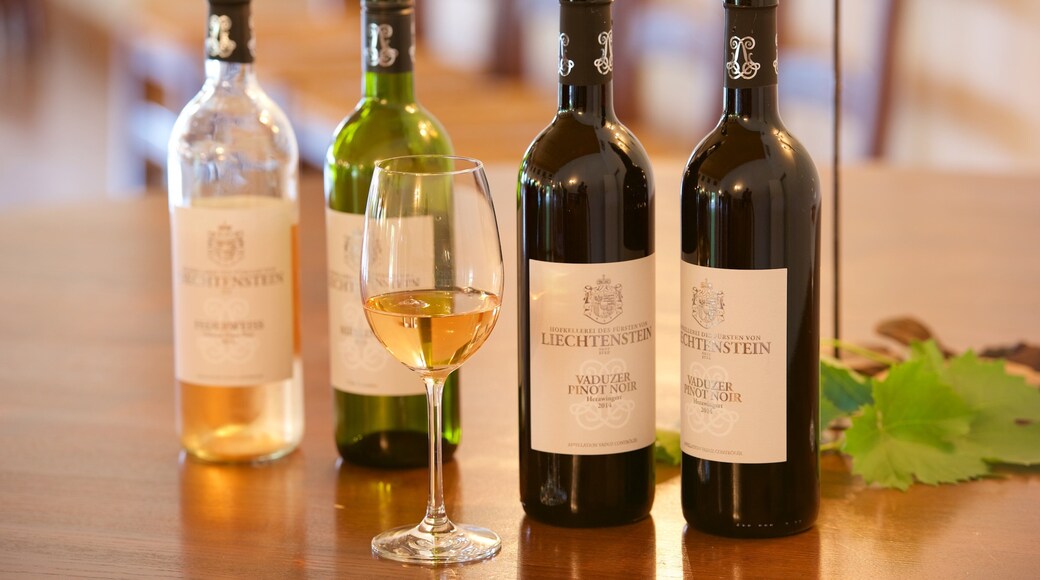 Vaduz featuring drinks or beverages