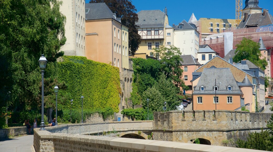 Luxemburgo ofreciendo una ciudad