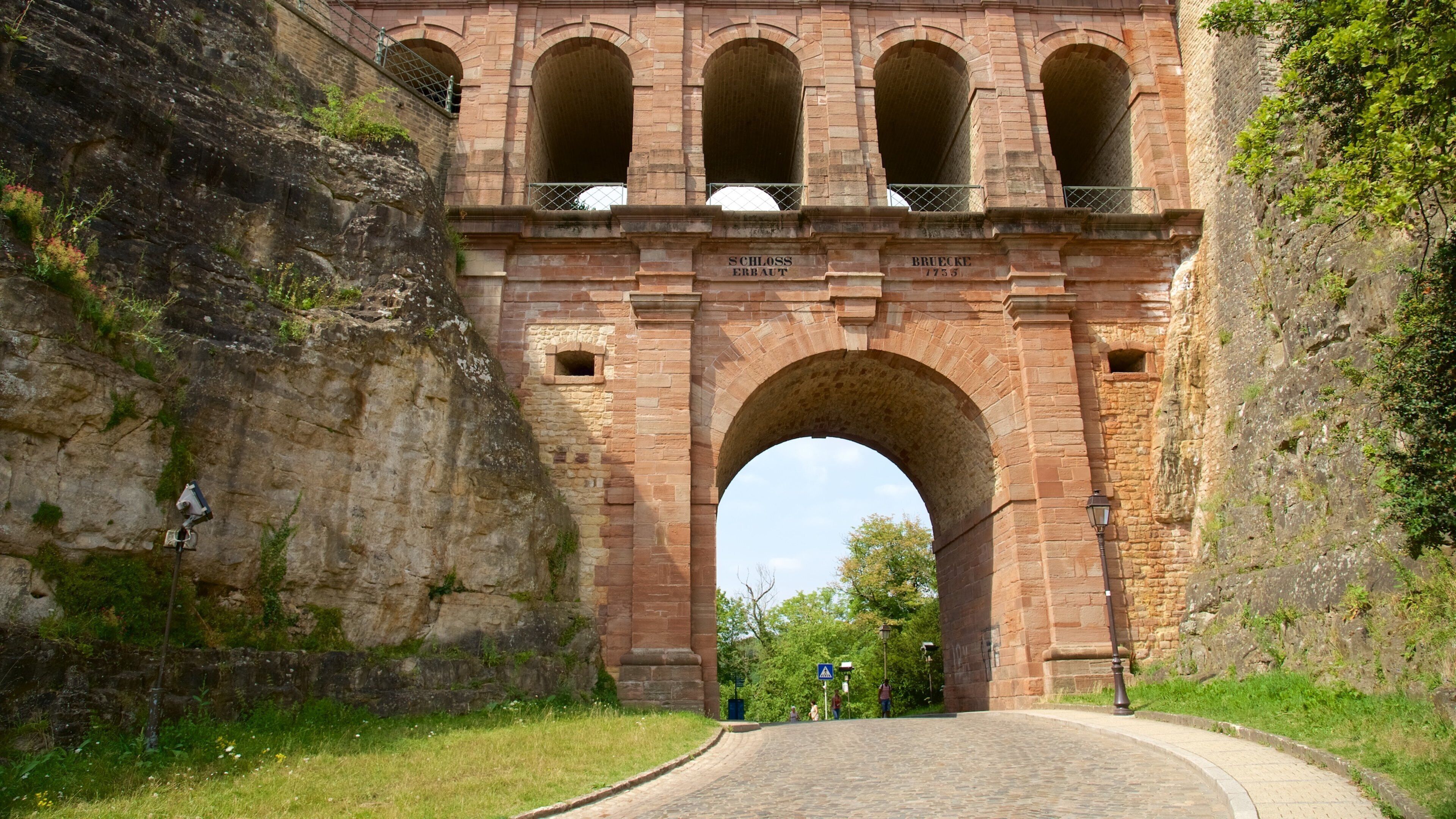 Luxemburgo mostrando arquitetura de patrimônio