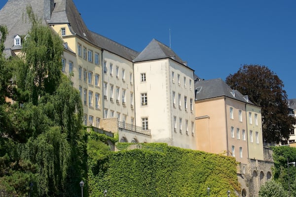 Luxemburg das einen historische Architektur