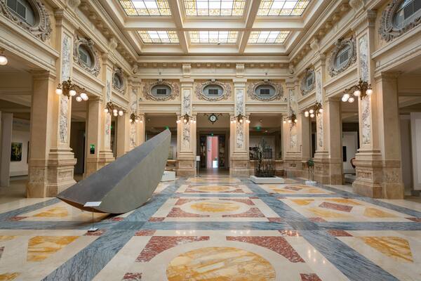 Gallerie d\'italia piazza della Scala showing interior views