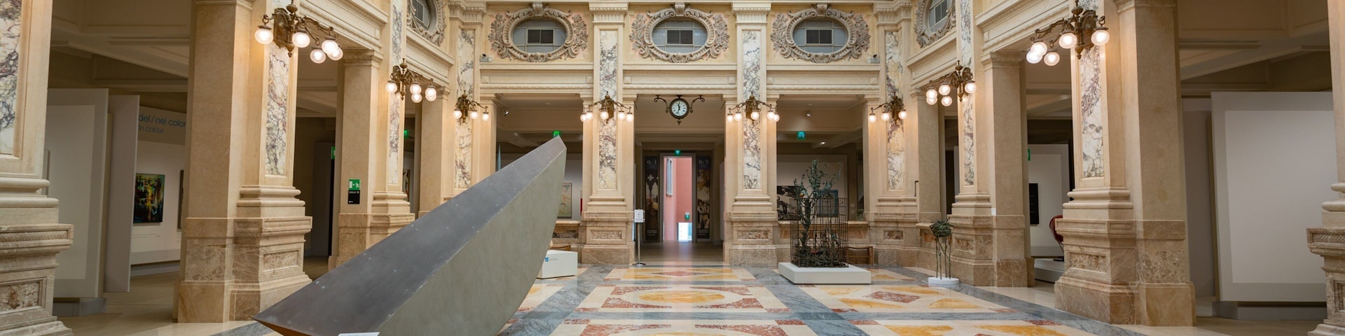 Gallerie d\'italia piazza della Scala showing interior views