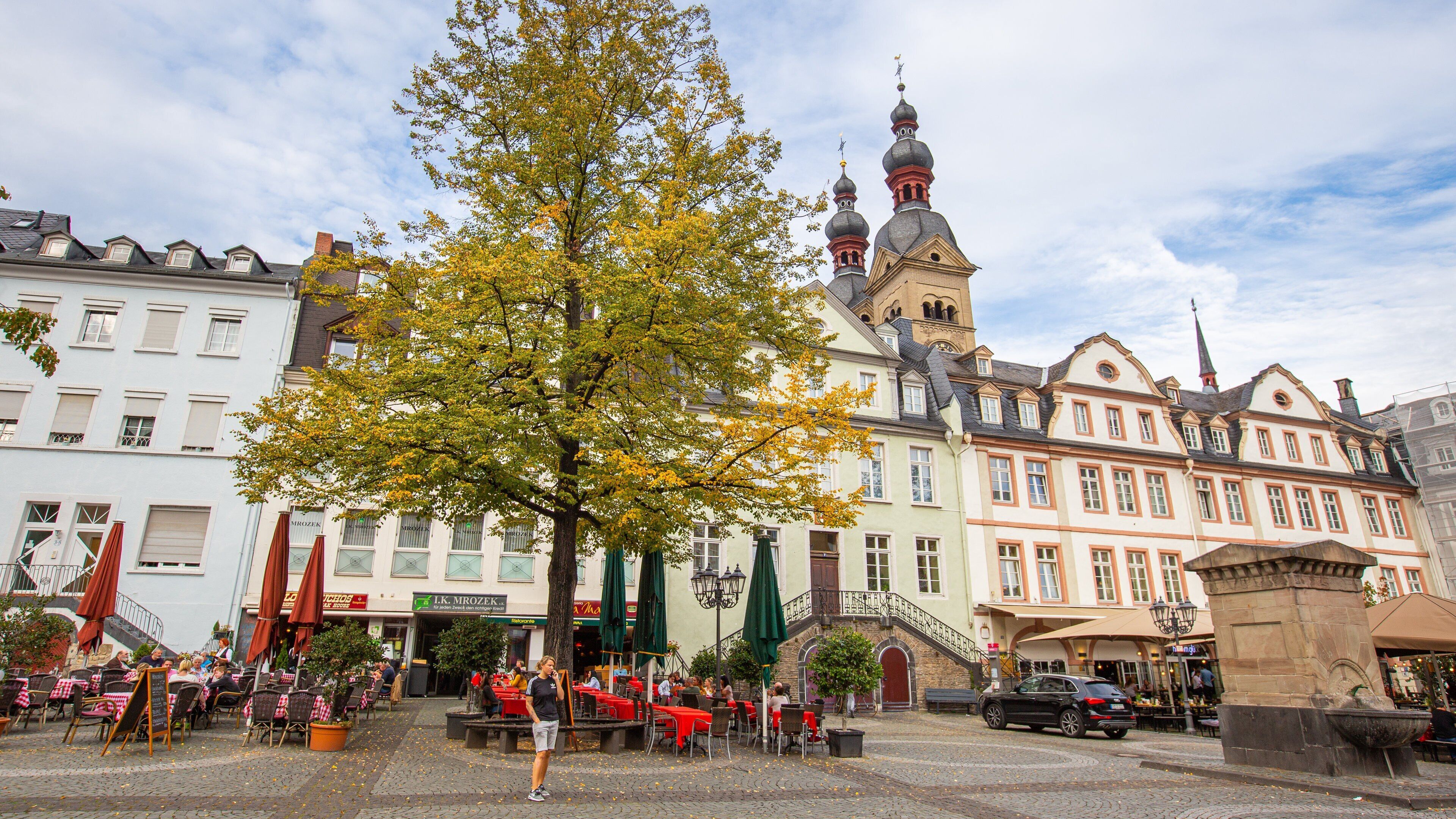 Der Plan which includes a city