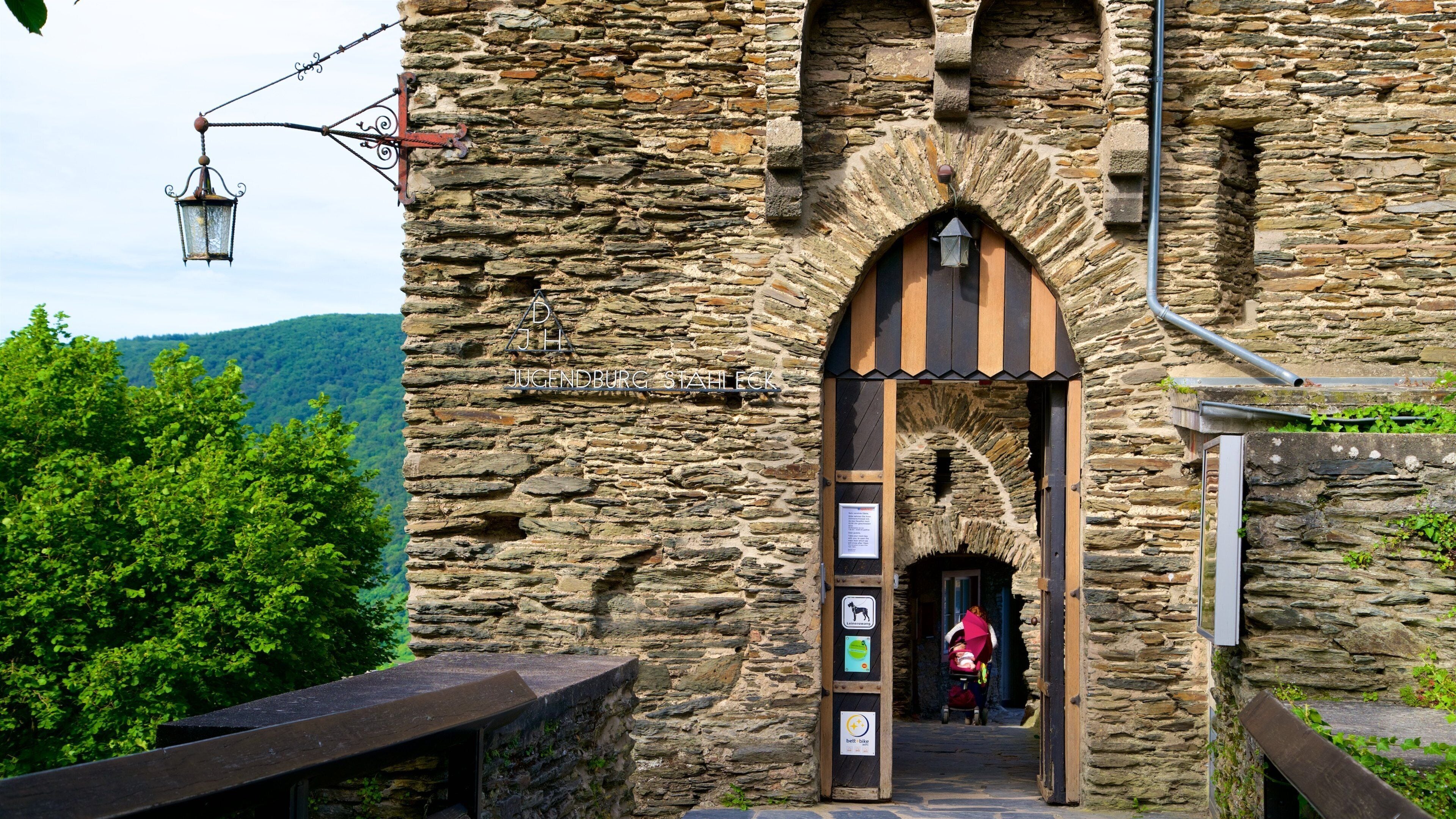 Stahleck Castle showing heritage elements