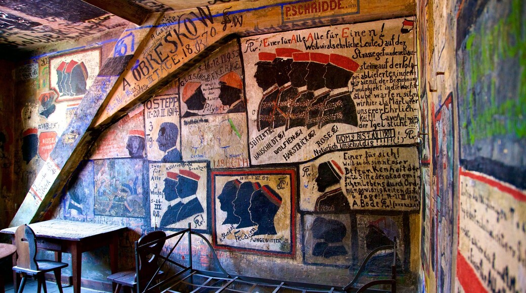 Heidelberg ofreciendo arte y vistas de interior