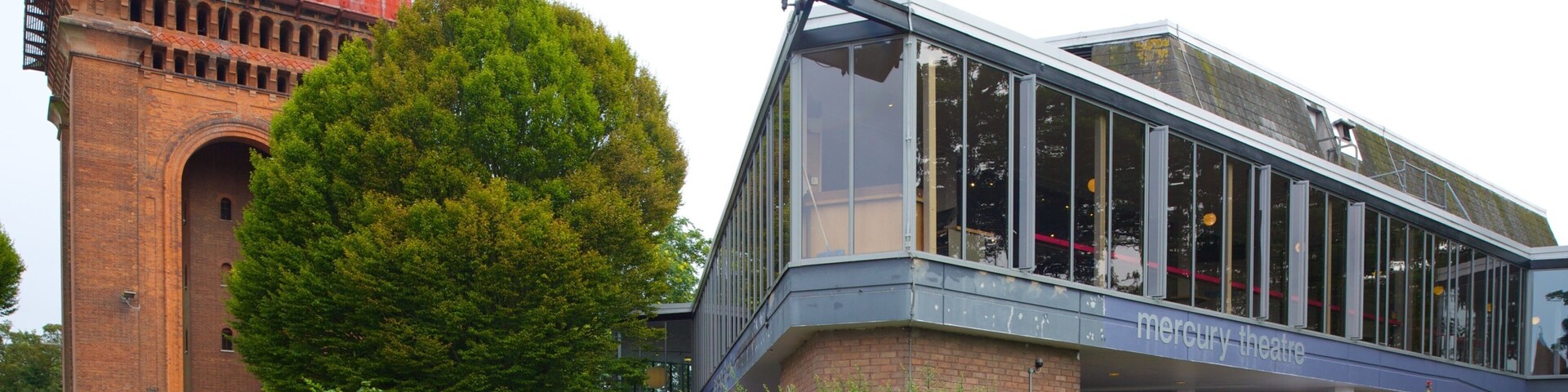 Colchester featuring theater scenes and a city