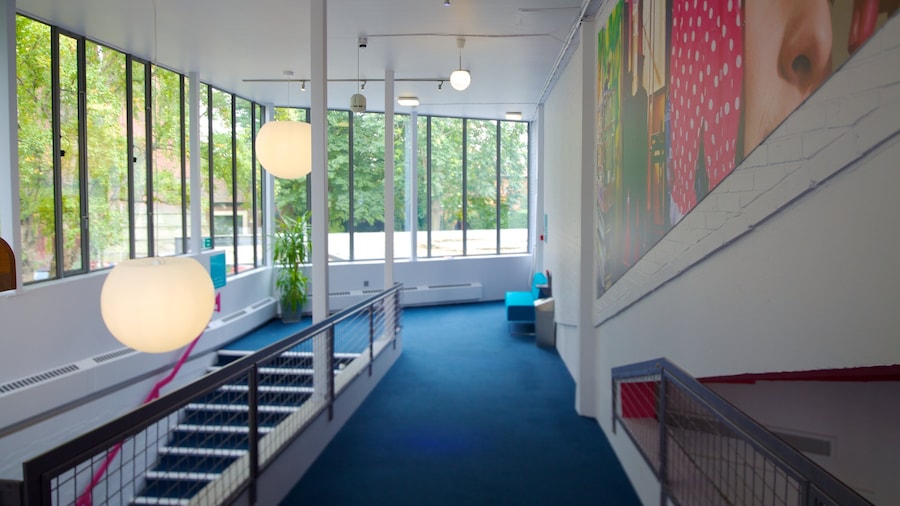 Colchester which includes theater scenes and interior views