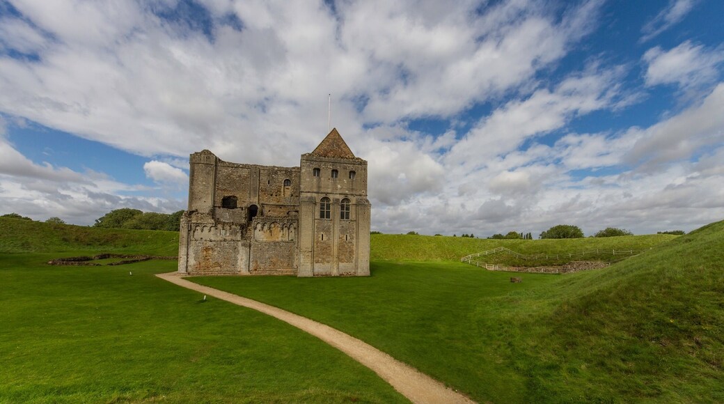 Entrance fee is payable but the earth mound that surrounds the castle gives opportunity for shots from 360 degrees, inside the castle is open for exploring too.