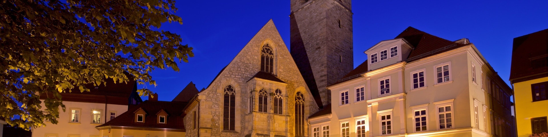 Ägidienkirche caracterizando cenas noturnas e arquitetura de patrimônio